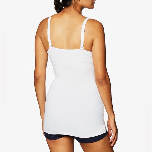 Maidenform Cover Your Bases Camisole Shapewear Top Cool Comfort White Size 2XL - Picture 2 of 11